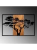 ABERTO DESIGN Wanddecoratie "Acacia Tree" - (B)90 x (H)58 cm