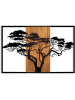 ABERTO DESIGN Wanddecoratie "Acacia Tree" - (B)90 x (H)58 cm