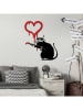 ABERTO DESIGN Wanddekor "Banksy" - (B)60 x (H)70 cm