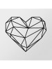 ABERTO DESIGN Wanddekor "Heart" - (B)47 x (H)40 cm