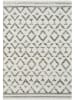 ABERTO DESIGN Hoogpolig tapijt "Sevilla" crème/lichtgrijs