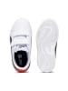 Puma Sneakersy "Smash 3.0 L Let's Play" w kolorze czarno-biało-czerwonym