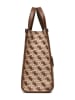 Guess Torebka w kolorze brązowym - 34 x 26 x 13 cm