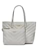 Guess Shopper bag w kolorze jasnoszarym - 33 x 27 x 15 cm