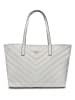 Guess Shopper bag w kolorze jasnoszarym - 33 x 27 x 15 cm