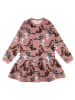 Walkiddy Sweatkleid "Owl Friends" in Rosa