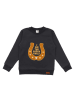 Walkiddy Bluza "Shire Horses" w kolorze czarnym