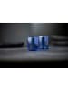 Lyngby Glas 2er-Set: Schnapsglas in Blau - 60 ml