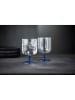 Lyngby Glas 2-delige set: wijnglazen blauw - 300 ml