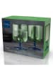 Lyngby Glas Kieliszki (2 szt.) w kolorze niebiesko-zielonym do wina - 300 ml