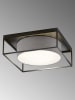 FISCHER & HONSEL Lampa sufitowa w kolorze czarnym - 60 x 60 cm