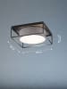 FISCHER & HONSEL Lampa sufitowa w kolorze czarnym - 60 x 60 cm