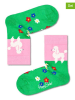 Happy Socks Skarpety (2 pary) w kolorze jasnoróżowo-zielonym