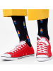 Happy Socks 3er-Set: Socken in Schwarz
