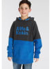 alife and kickin Hoodie zwart/blauw