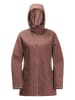Jack Wolfskin Funktionsparka "Nosta" in Hellbraun