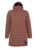Jack Wolfskin Steppmantel "Lubeena" in Hellbraun