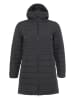 Jack Wolfskin Doorgestikte mantel "Lubeena" zwart