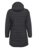 Jack Wolfskin Steppmantel "Lubeena" in Schwarz