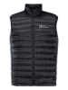 Jack Wolfskin Daunenweste "Pack&Go" in Schwarz
