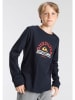 Quicksilver 2-delige set: longsleeves donkerblauw/zwart