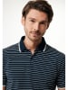 Mexx Poloshirt "Simon" donkerblauw/wit