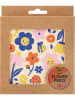 folia PAPER Blumenpresse in Natur/ Bunt