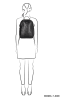 Charm Plecak "Midwood" w kolorze czarnym - 28 x 38 x 10 cm
