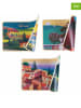 Villa d´Este 6-delige set: placemats "Amore" meerkleurig - (L)45 x (B)30 cm