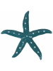 Villa d´Este 12-delige set: decoratieve objecten "Sea Star" meerkleurig - (L)21 x (B)21 cm
