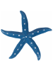 Villa d´Este 12er-Set: Dekoobjekte "Sea Star" in Blau/ Weiß/ Türkis - (L)21 x (B)21 cm