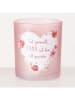 Boltze 6er-Set: Windlichter "Elsie" in Rosa