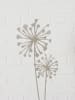 Boltze 2er-Set: Gartenstab "Yves" in Beige - (H)90 cm