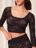 Triumph Longsleeve "Smart Deco" zwart