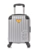 Les P´tites Bombes Hardcase-trolley zilverkleurig - (B)32 x (H)46 x (D)20 cm