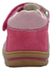 lamino Leren enkelsandalen roze