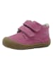 lamino Leren sneakers roze