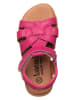 lamino Leder-Sandalen in Pink