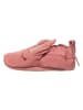 lamino Leren kruipschoenen rood