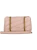 Pinko Skórzana torebka w kolorze beżowym - 18 x 12 x 6 cm