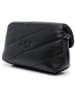 Pinko Skórzana torebka w kolorze czarnym - 15 x 10 x 6 cm