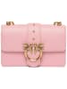 Pinko Leren schoudertas lichtroze - (B)20 x (H)12 x (D)4 cm