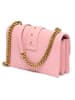 Pinko Leren schoudertas lichtroze - (B)20 x (H)12 x (D)4 cm