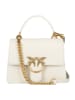 Pinko Leder-Umhängetasche in Creme - (B)20 x (H)17 x (T)4 cm