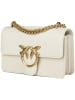 Pinko Leder-Umhängetasche in Creme - (B)21 x (H)12 x (T)6 cm