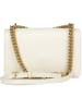 Pinko Leder-Umhängetasche in Creme - (B)21 x (H)12 x (T)6 cm