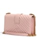 Pinko Skórzana torebka w kolorze jasnoróżowym - 27 x 17 x 7 cm