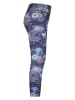Converse Legginsy sportowe w kolorze granatowym