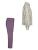 Converse 2tlg. Outfit in Creme/ Beige/ Lila