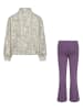 Converse 2tlg. Outfit in Creme/ Beige/ Lila